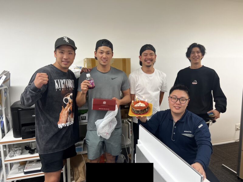 誕生日を祝ってくれました・・・サムネイル